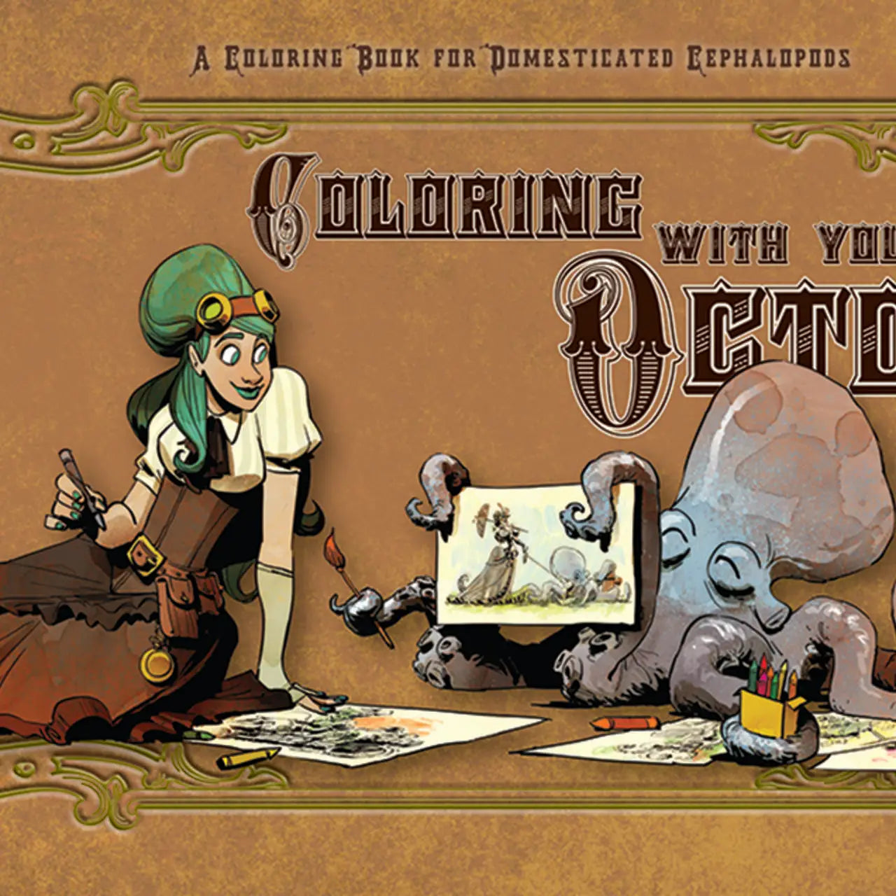 Coloring with Your Octopus