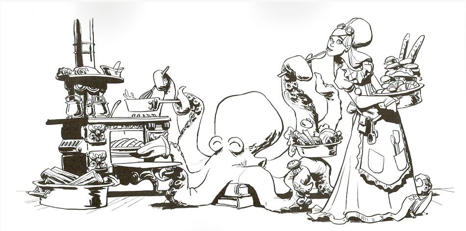 Coloring with Your Octopus
