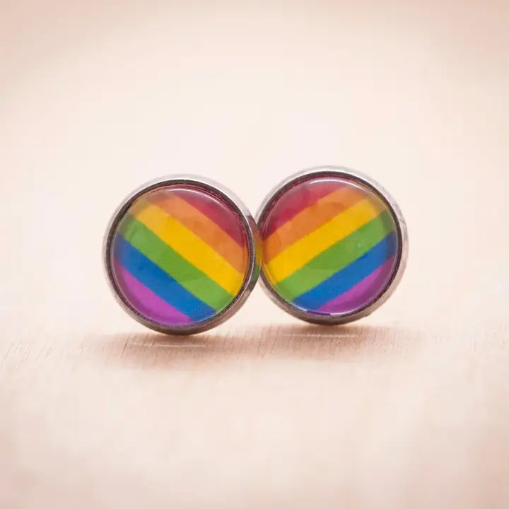 Pronoun earrings