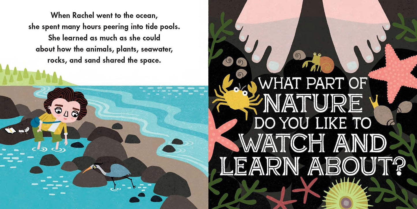 Big Ideas For Little Environmentalists: Ecosystems with Rachel Carson Board book