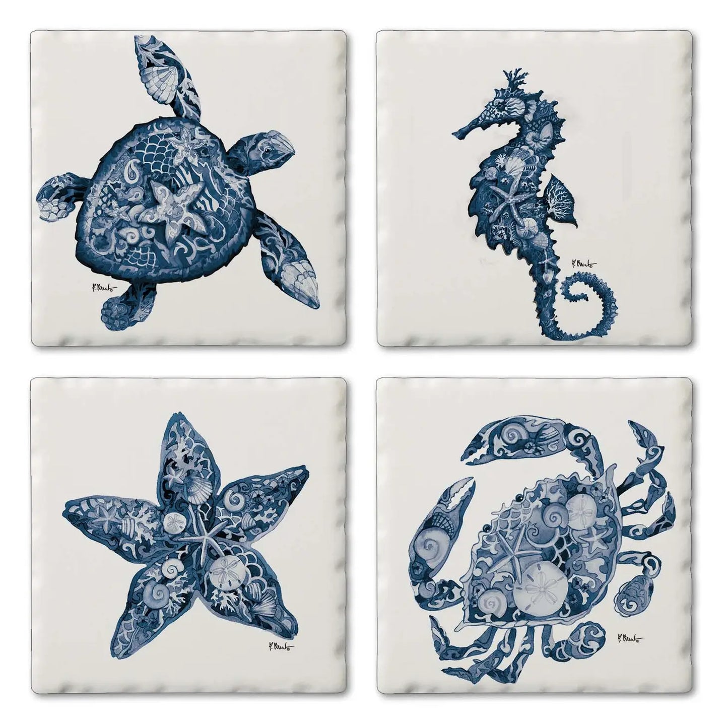 Assorted Sea life coasters