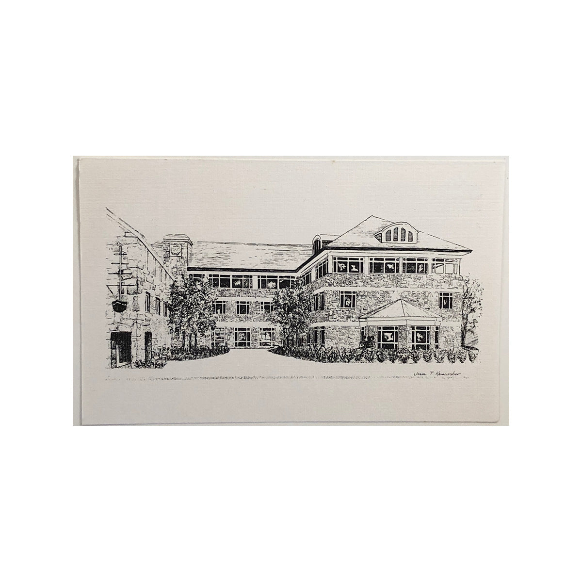 MBL Pen & Ink Postcard