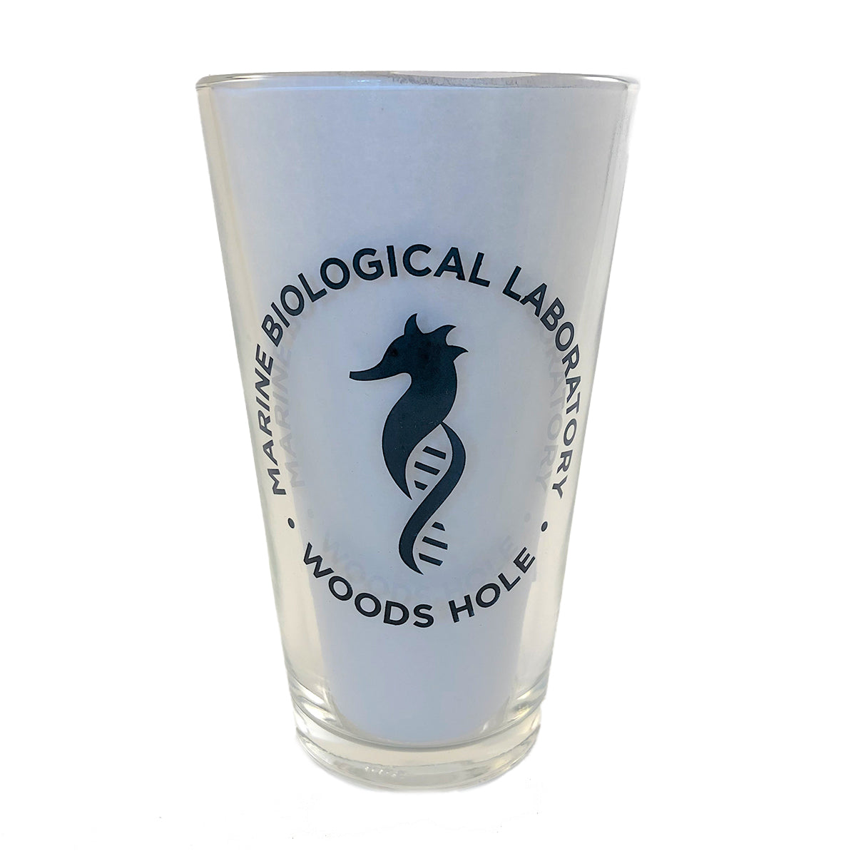 Seahorse Logo Pint Glass