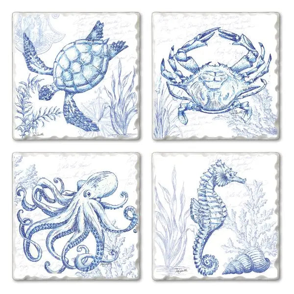 Assorted Sea life coasters