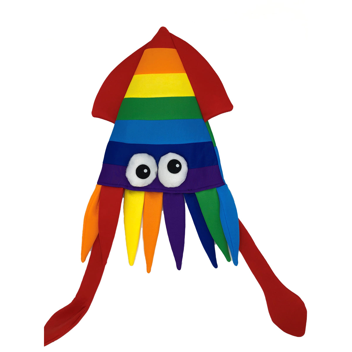 Rainbow Squid Hat