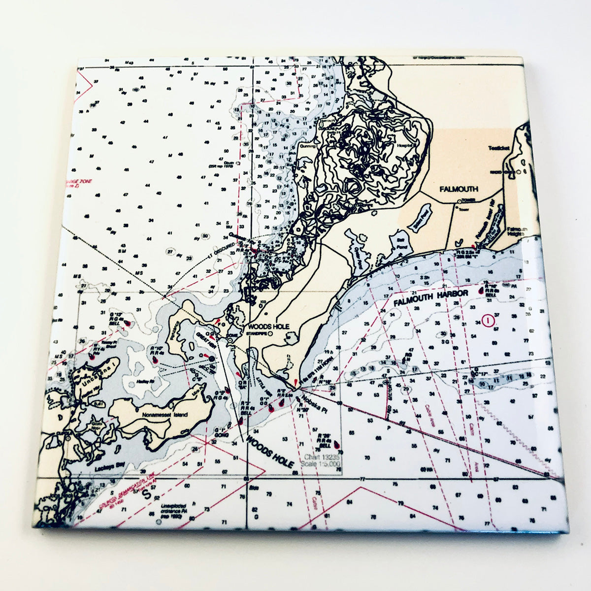 Woods Hole Map Trivet