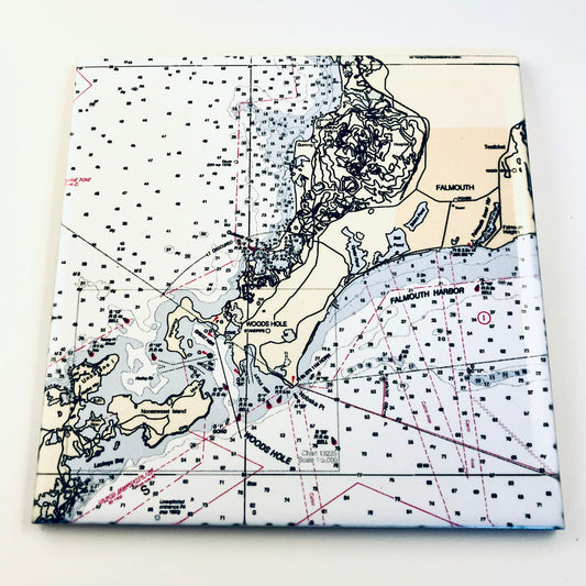 Woods Hole Map Trivet