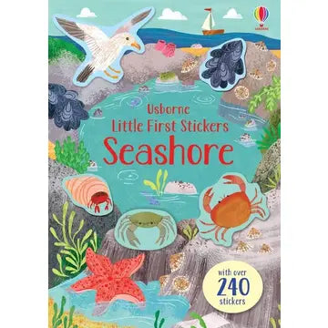 Little First Stickers Seashore : Usborne