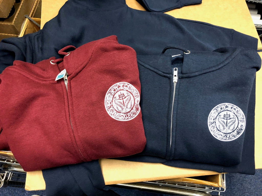 Full Zip Hoodie with our Legacy Seal – Marine Biological