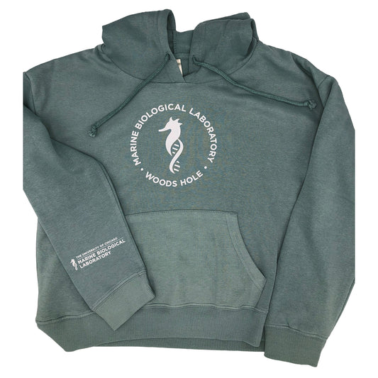 Cropped Surf Hoodie with Seahorse Logo