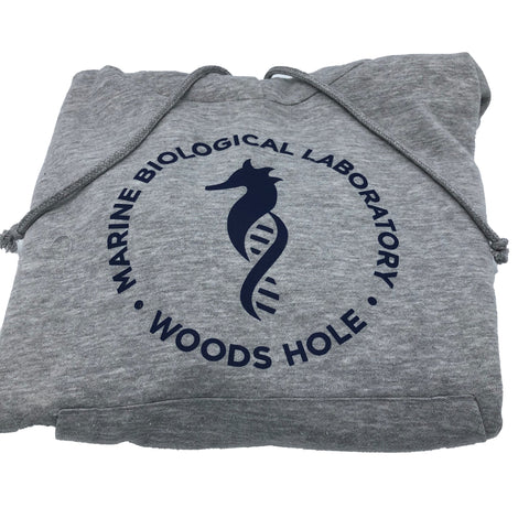 Cropped Surf Hoodie with Seahorse Logo