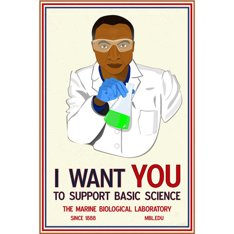 Basic Science Magnet- The Chemist- I Want YOU!