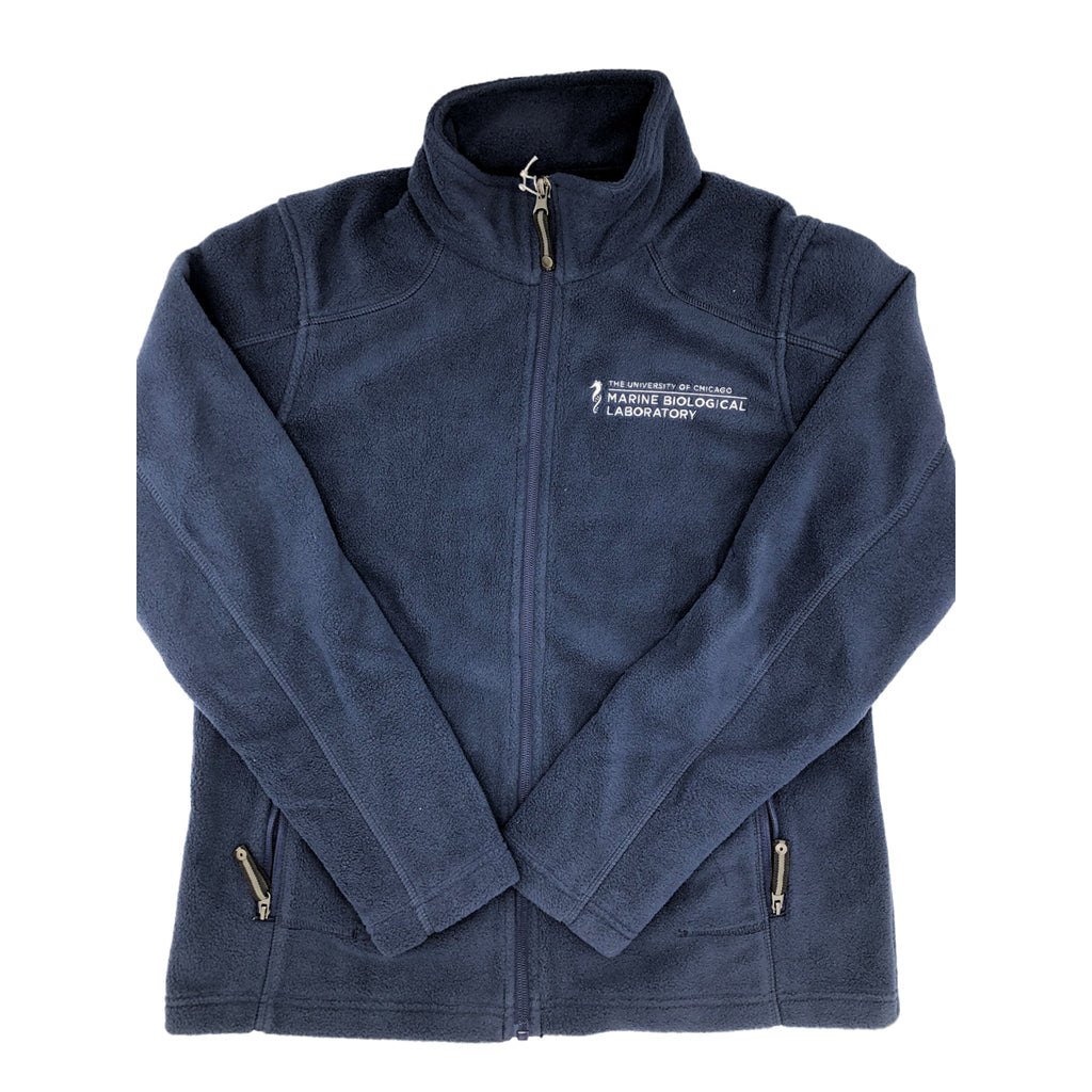 New Logo Men s Fleece Jacket Marine Biological Laboratory Gift Shop