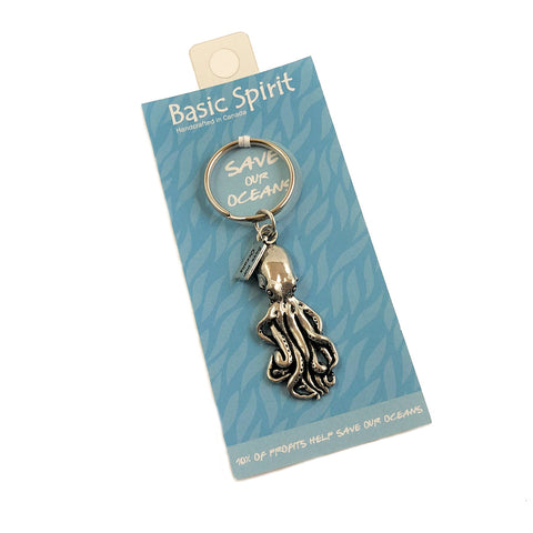 Octopus Global Giving Key chain